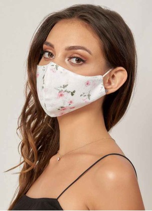 Non-medical Cute Pattern Cotton Reusable Face Mask Normal Size