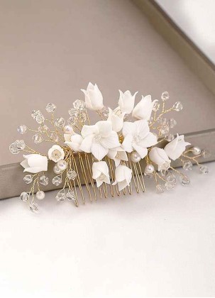 Stunning Floral Hair Combs